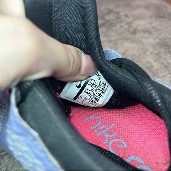 Nike Rival Running Sneakers Womens sz 9 - black/purple - Picture 6 of 6